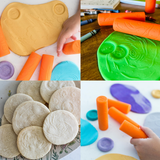 Space Play Dough Rollers (set of 4)